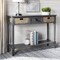Safavieh Winifred Console Table- Grey - 32 x 14 x 44 in. AMH5730A - alternate 6